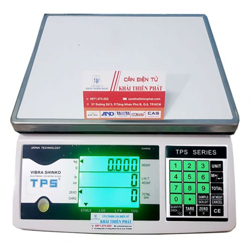 Cân đếm điện tử Vibra TPS-C 15kg